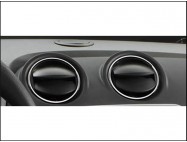 Jeu de chrome diffuseurs air - chromé mat