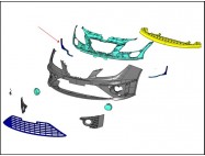 Ensemble adaptateurs passage de roues droite