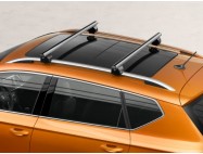  2 Pièces Voiture Barres De Toit Aluminium pour Seat Leon St,  5dr Estate 2017 2018 2019 2020 2021, Barres Transversales De Galerie de Toit  de Voiture Rails Rack Porte-Bagages Accessoires