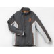 Vestes softshell Gris atome / Orange cup racer