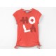 T-Shirt fille Cranberry