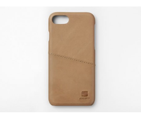 Étui iPhone (cuir) Caramel