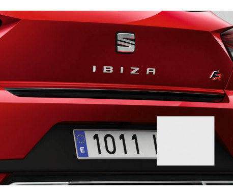 Moulure hayon arrière silver IBIZA 6F