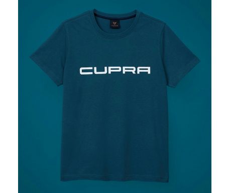 T-shirt Homme Bleu avec logo CUPRA