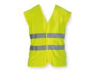 Gilet réfléchissant jaune